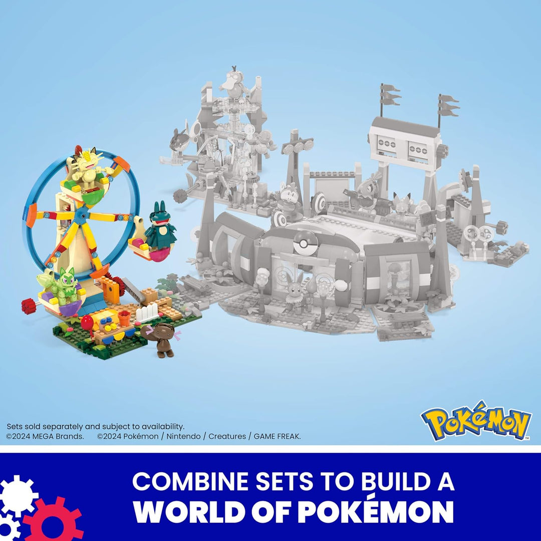 MEGA - Juego de juguetes de construcción de Pokémon con