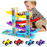 Juguetes Montessori para niños pequeños juguete de pista