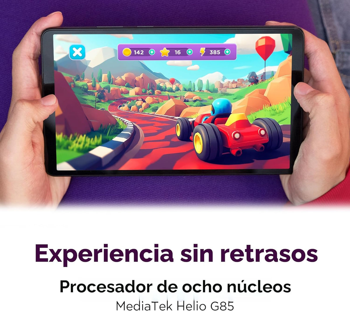 Lenovo Tab One - Tableta ligera - hasta 12.5 horas de reproducción...