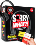 Sorry What - Award Winning Headphone Challenge Party Game para Adults 17+