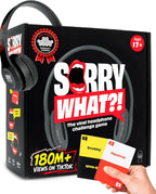 Sorry What - Award Winning Headphone Challenge Party Game para Adults 17+