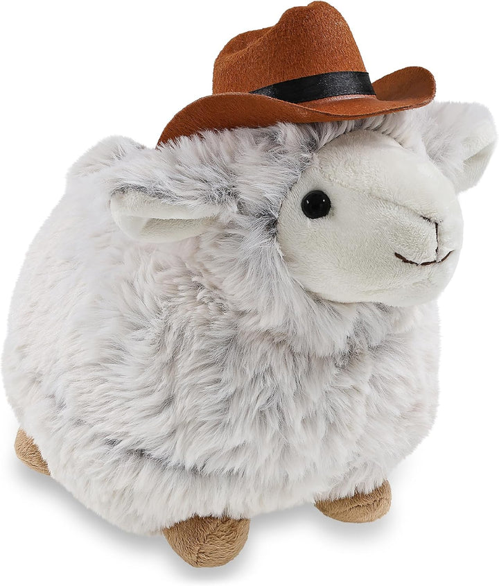 DolliBu Sombrero de vaquero de oveja súper suave con