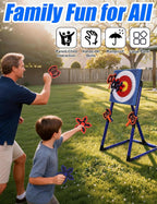 Juego de lanzamiento de hachas para patio trasero, objetivo de