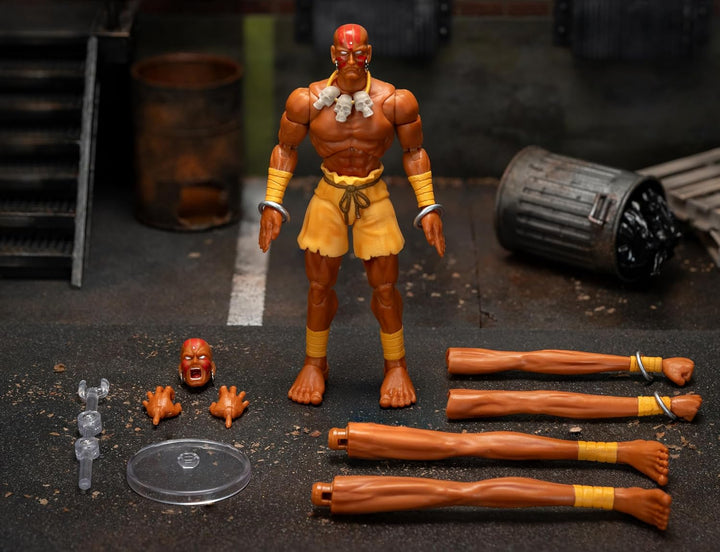 Jada Street Fighter 6" Figura de Acción de Dhalsim, Juguetes pa...