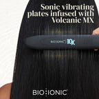 10 alisadores profesionales Bio Ionic, 1 pulgada