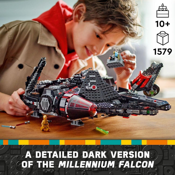 LEGO Star Wars El Halcón Oscuro Edificable Starship Star
