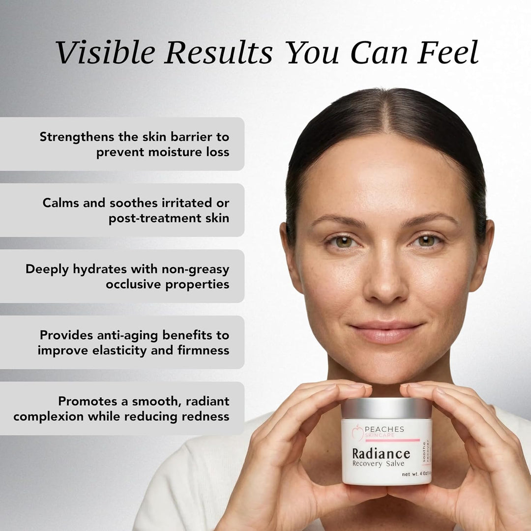 Peaches Skincare Radiance Recovery Salve - Hidratante facial hidrat...