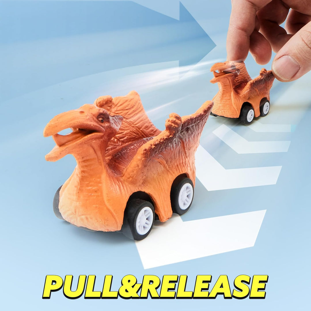 JOYIN Juguetes de Dinosaurio 13 en 1 para Niños de 3-5, Camión de D...