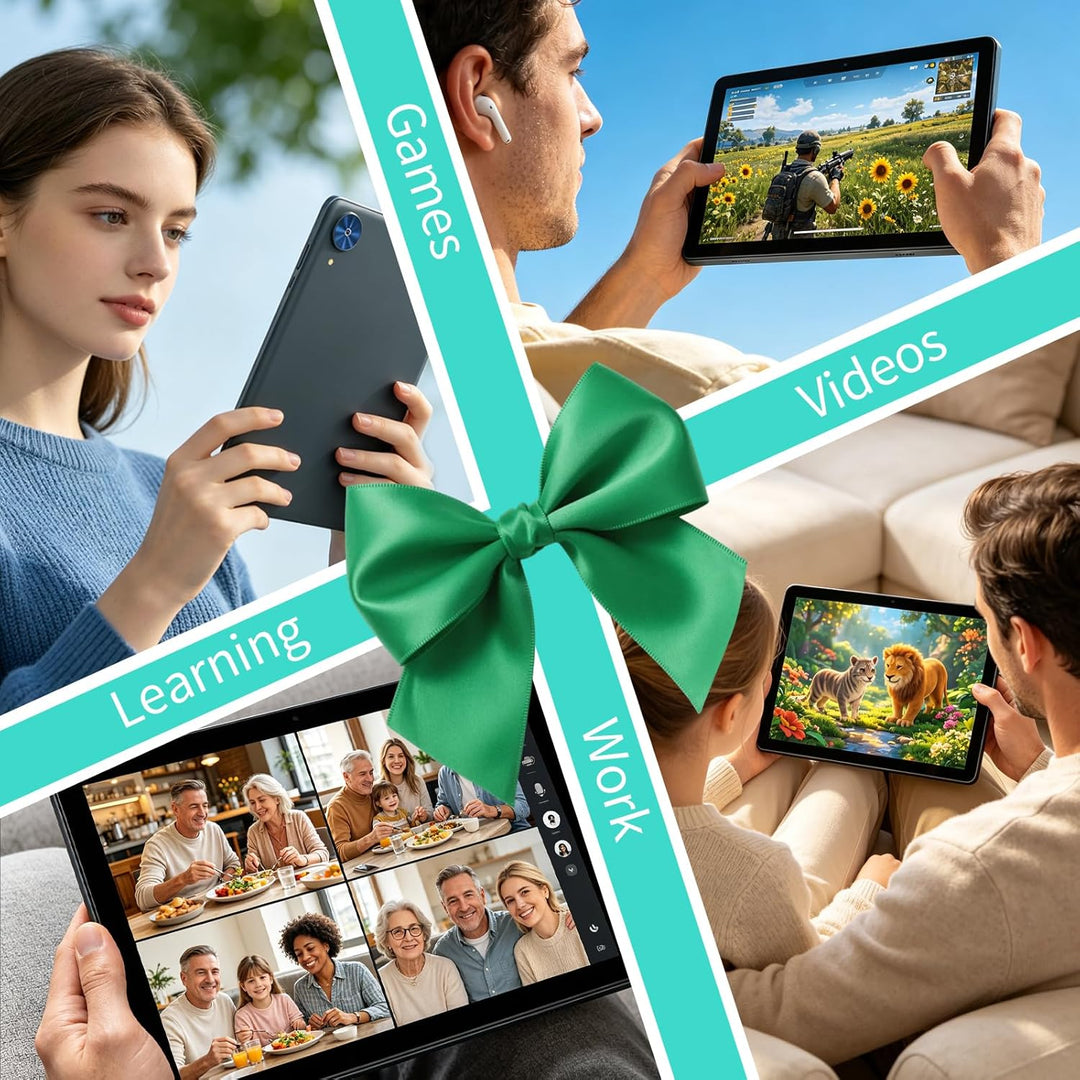 Tablet Android 2026 con teclado, tableta Android 16 de 10 pulgadas,...