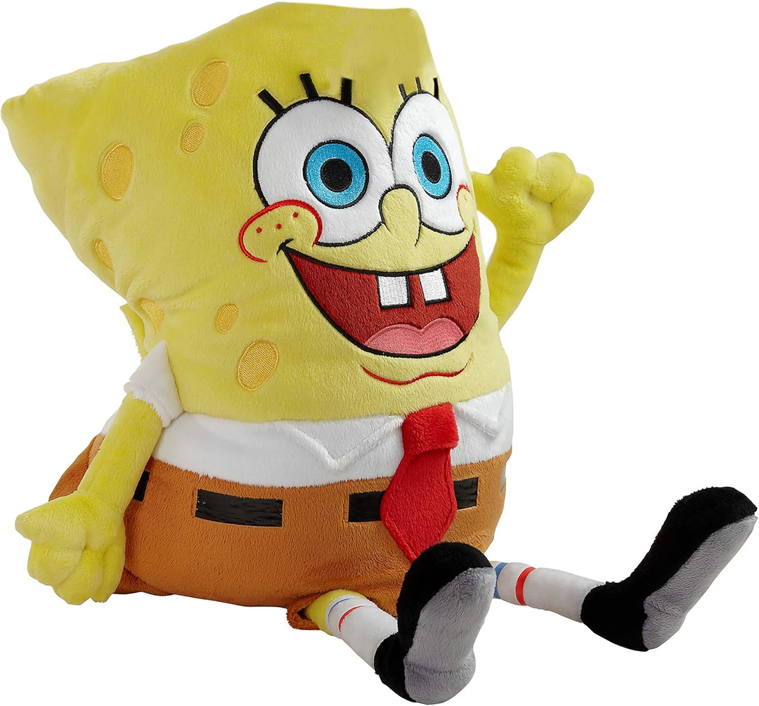 Pillow Pets Peluche de Bob Esponja de 16 pulgadas, juguete de peluc...