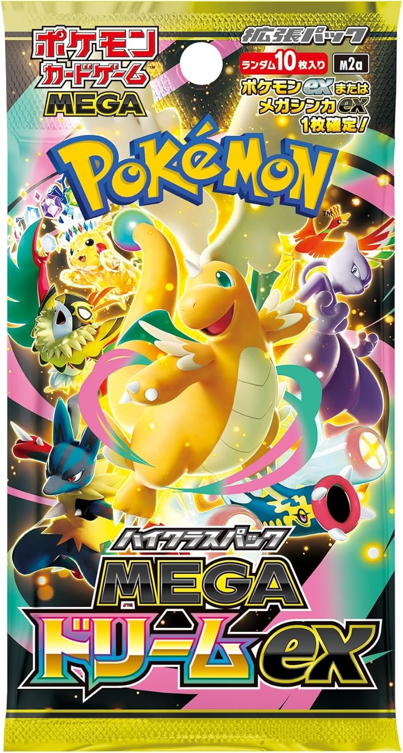 Juego de cartas Pokemon MEGA High Class Pack Mega Dream ex Box