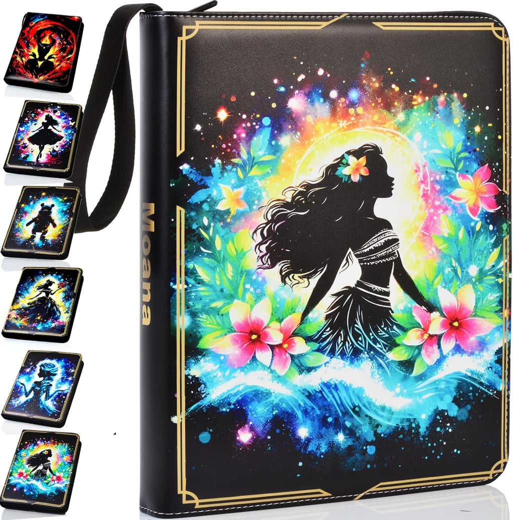 Carpeta compatible con tarjetas Lorcana de 990 bolsillos
