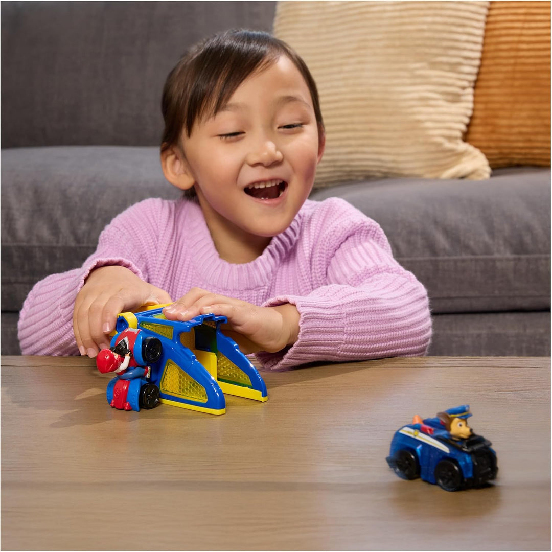 PAW Patrol Chase Pup Squad Launchers con vehículo Ryder