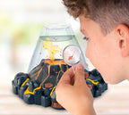Animagic Aqua Dragons Volcano | Construye un ecosistema acuático, mira cómo las mascotas prehistóricas eclosionan y crecen | Kit de ciencia con tanque de luz LED | Incluye dragones acuáticos rojos exclusivos | A partir de 6 años