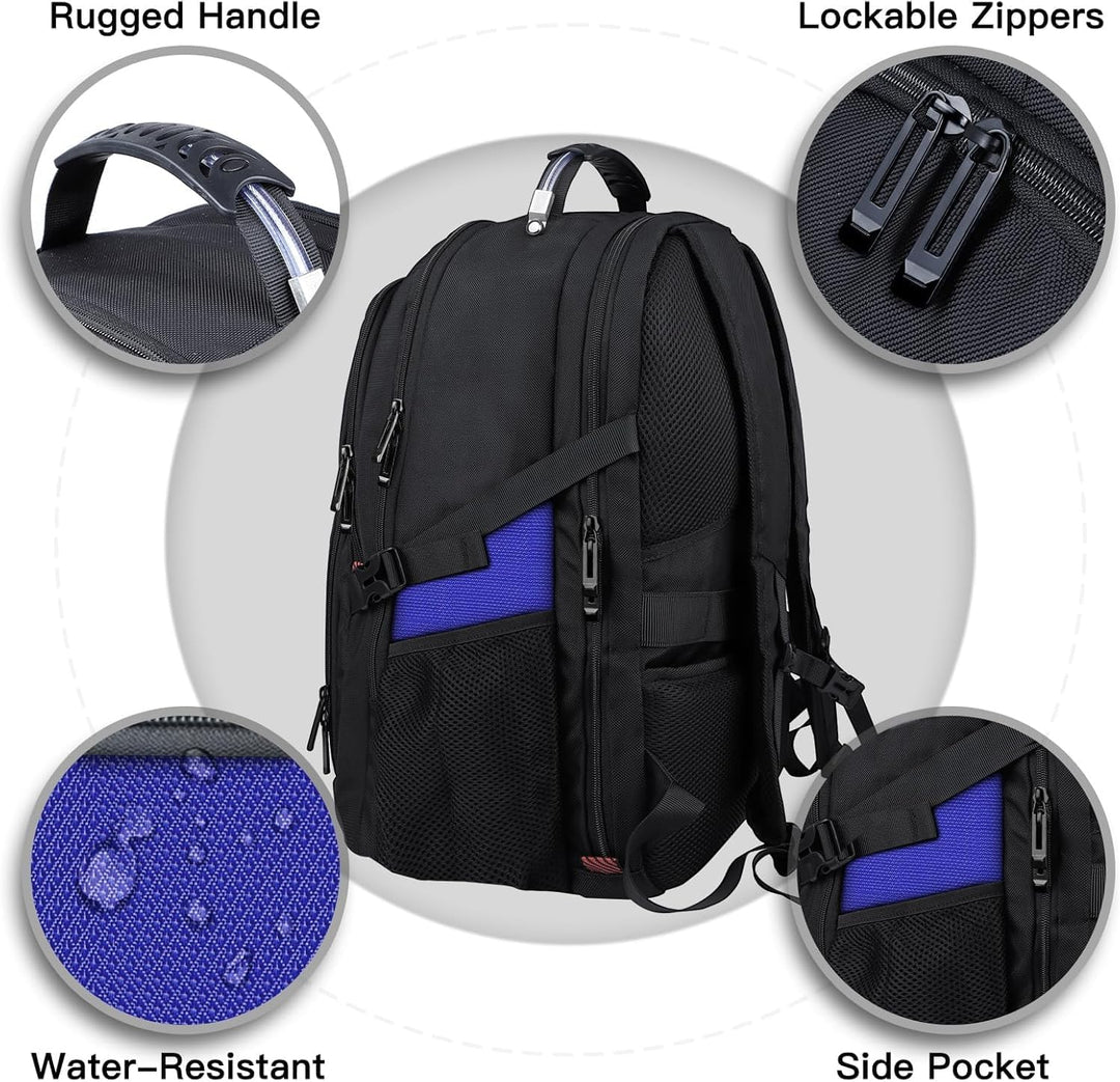 ANTERK Mochila extragrande, mochila de viaje, mochila resistente TS...