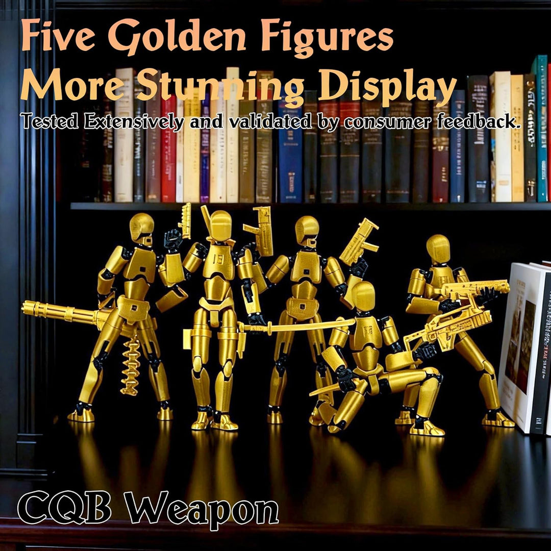 Gatling Gun T13 Titan 13 Conjunto de Figuras de Acción【Ensamblado】,...