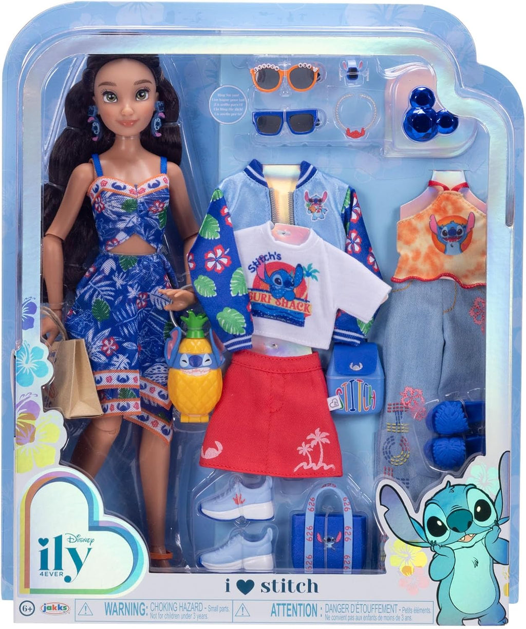 Disney ILY 4EVER - Muñeca de moda inspirada en la puntada, 11.5 pulgadas
