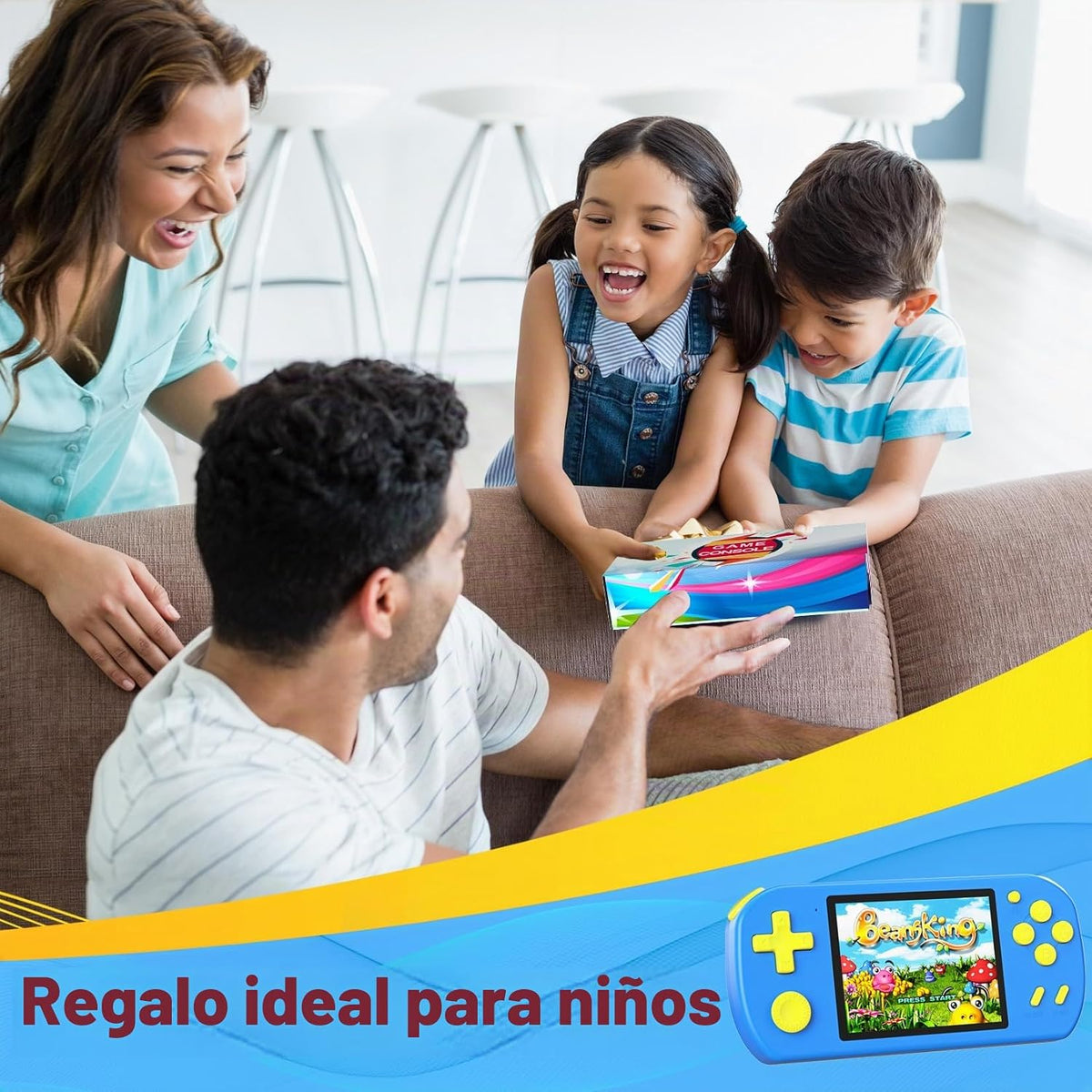 Juegos de mano para niños precargados 218 Videojuegos de Navidad Regalos de