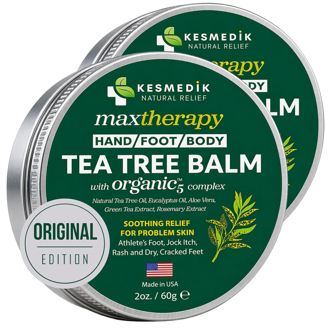 KESMEDIK Bálsamo MaxTherapy de Aceite de Árbol de Té, Alivio para l...