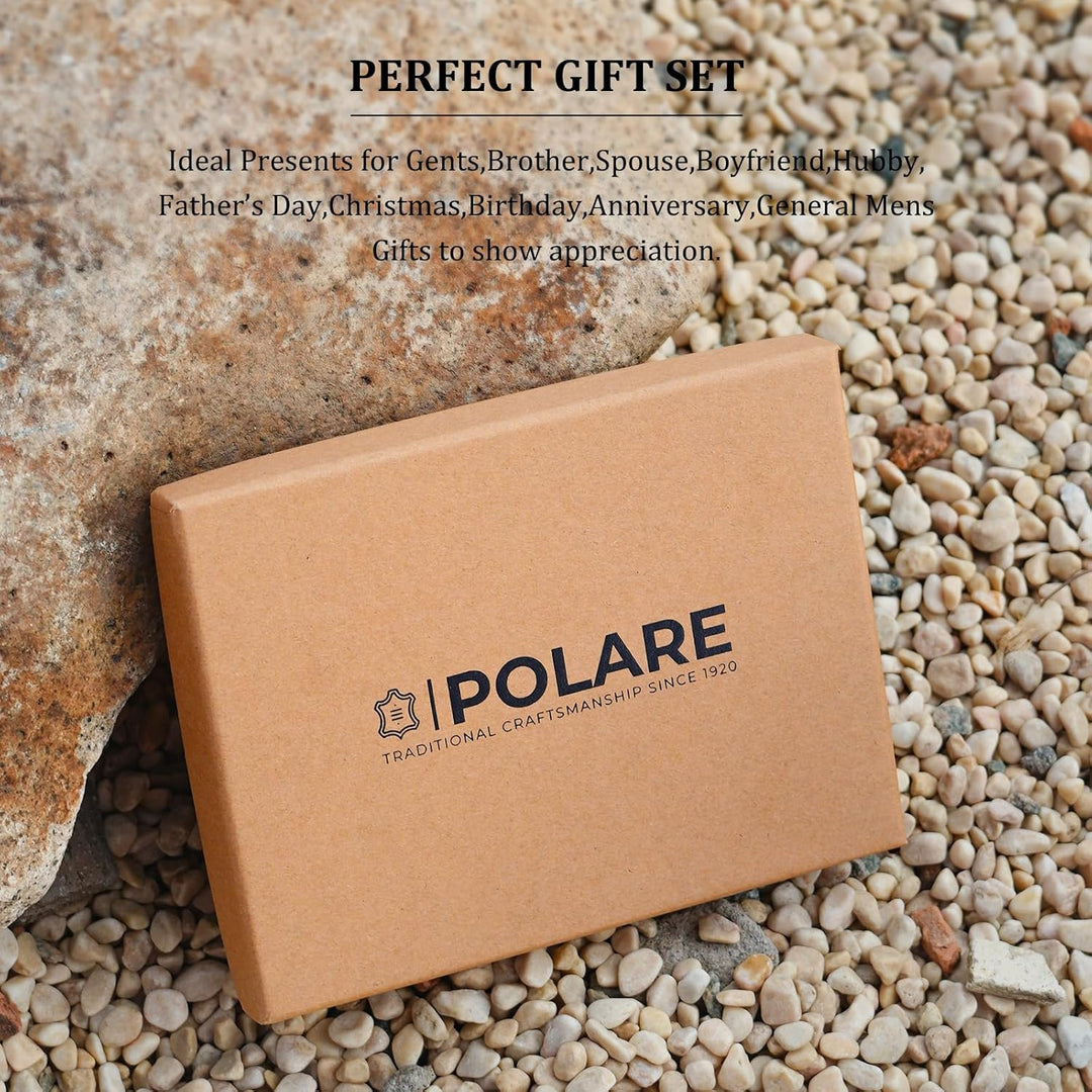 Cartera Polare delgada curva para bolsillo frontal con bloqueo RFID...