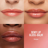bareMinerals Dewy Lip Gloss-Balm, brillo labial hidratante + bálsam...