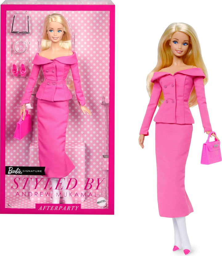 Barbie Signature Styled by Andrew Mukamal Fashion Doll, coleccionab...