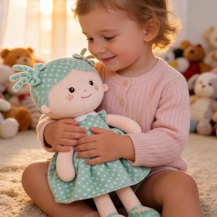 Onetoo Muñeca de Trapo de Felpa Mi Primera Muñeca de Bebé Muñeca de...