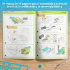 Thames & Kosmos My Robotic Pet: Coding Chameleon STEM Kit de construcción y experimento | Robot de codificación con detección de color para niños y niñas a partir de 8 años, diversión educativa sin pantalla, reptil robótico con 3 modos de juego