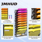 Organizador de archivos de pared de 11 niveles y organizador de archivos