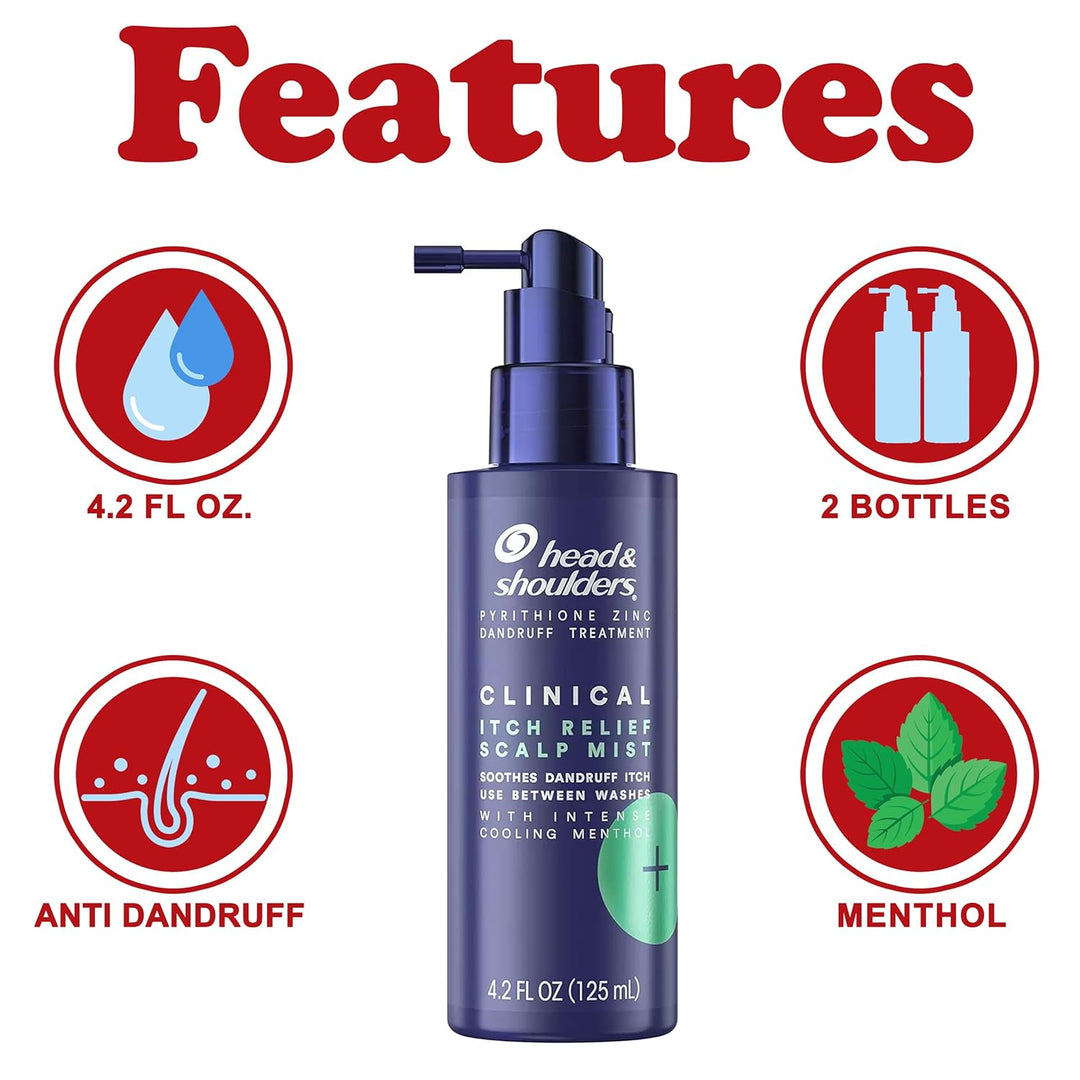 Head &amp; Shoulders Spray de niebla para el cuero cabelludo para a...
