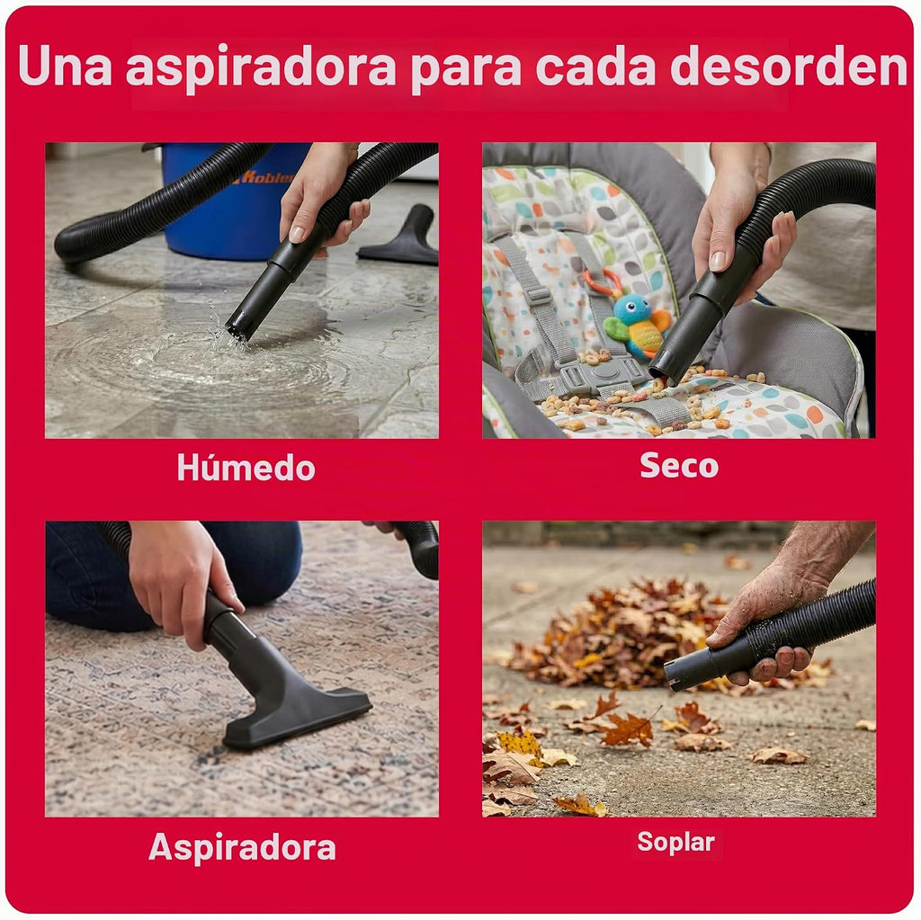 Koblenz WD-353L Aspiradora en seco y húmedo, taller de garaje para el hogar