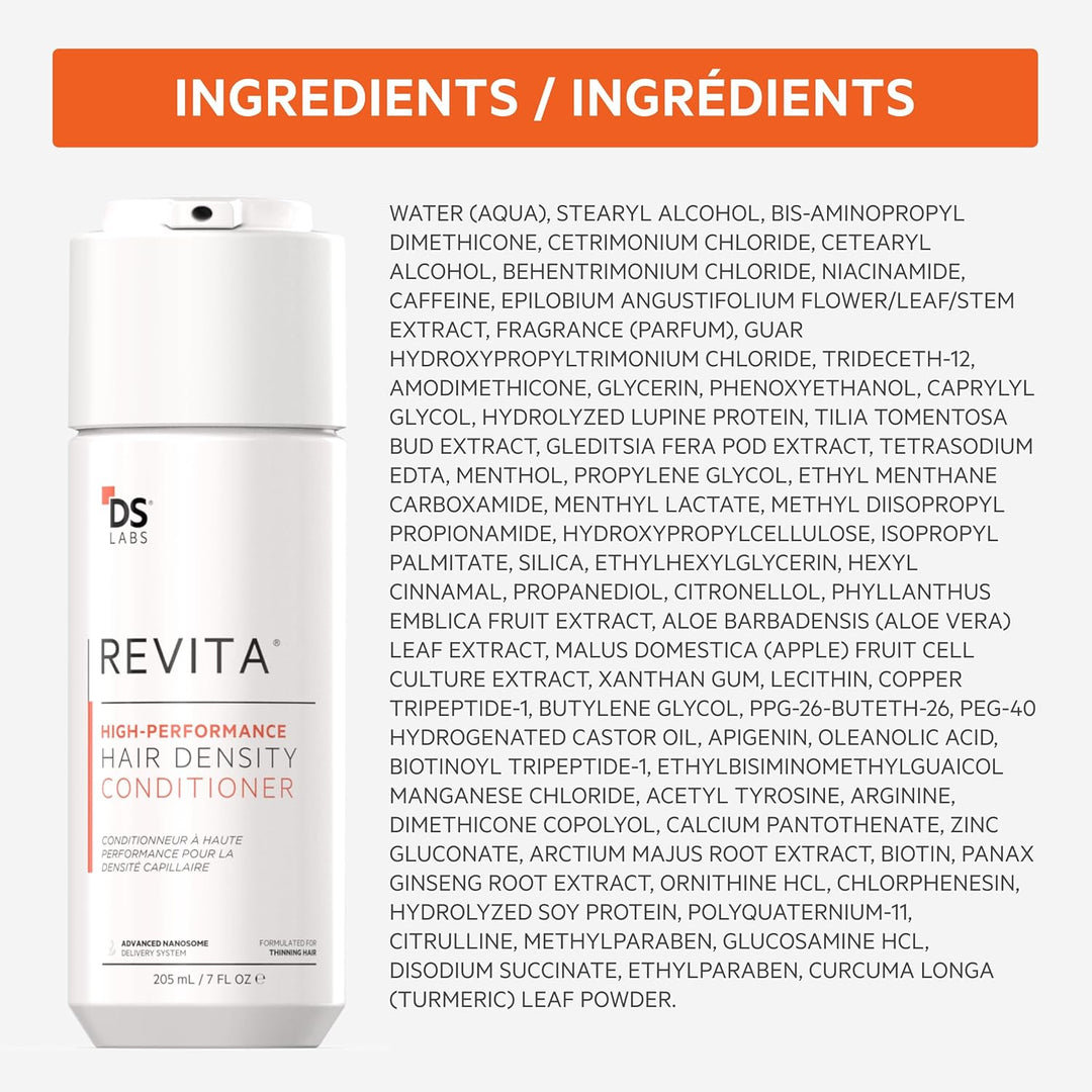 DS Labs Revita Hair Density Champú y acondicionador para cabello ad...