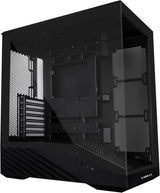 Lian Li V100 ATX semitorre para PC con tira LED RGB, diseño de plat...