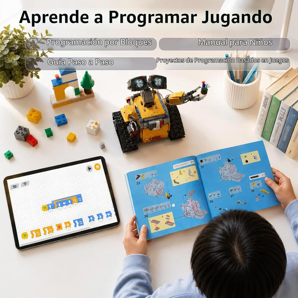 Kit de construcción de robot de codificación STEM 5 en 1