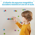 hand2mind Phonics Word-Building Magnetic Letter Tiles, Set de 6, Ages 3+