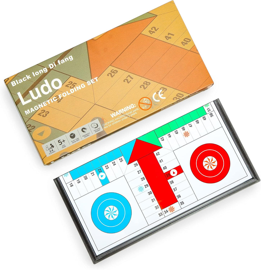 Ludo - Juego de mesa plegable magnético para viajes 975