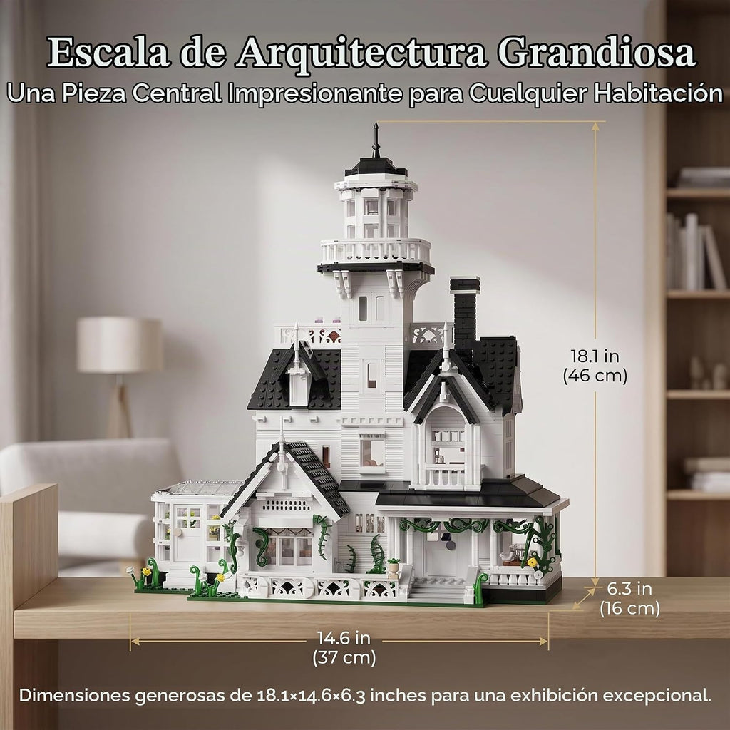 Magic Owens House Building Set para Adults con LED Lights