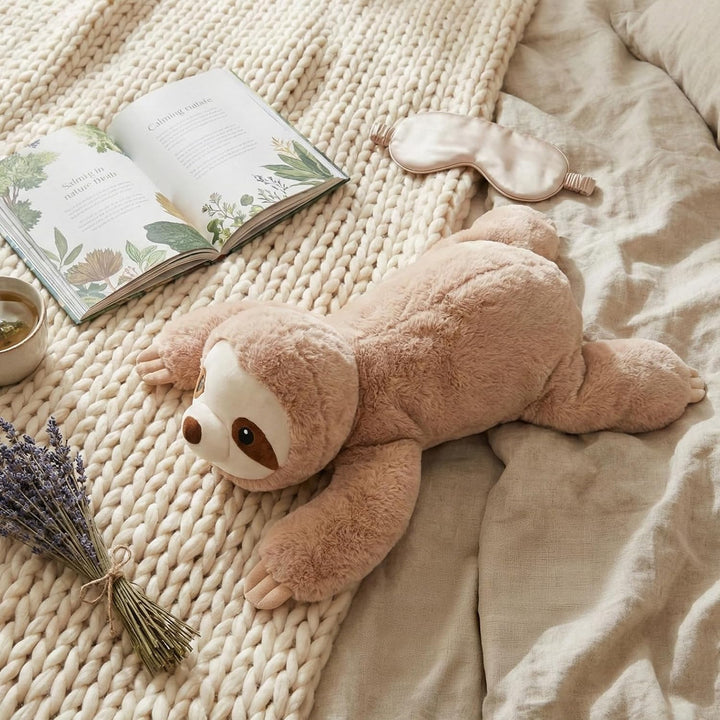 Juguete de Peluche de Perezoso con Peso, con Ojos Bordados, Paquete...