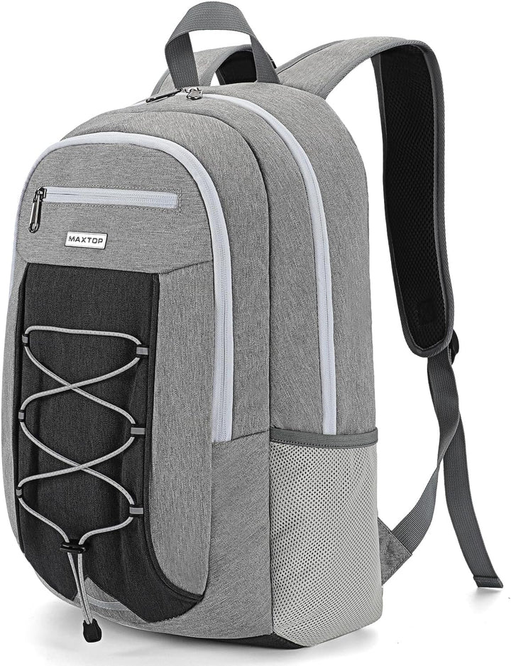 MAXTOP Mochila de viaje para laptop con puerto de carga USB, resist...