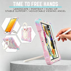 Pepkoo Funda para iPad de 10,2 pulgadas 9ª/8ª/7ª generación y Air 3 10,5 a
