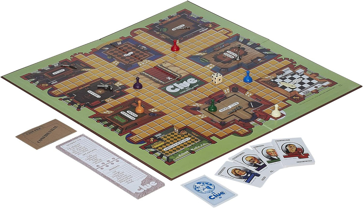 Clue 1986 Juego de mesa edición clásica