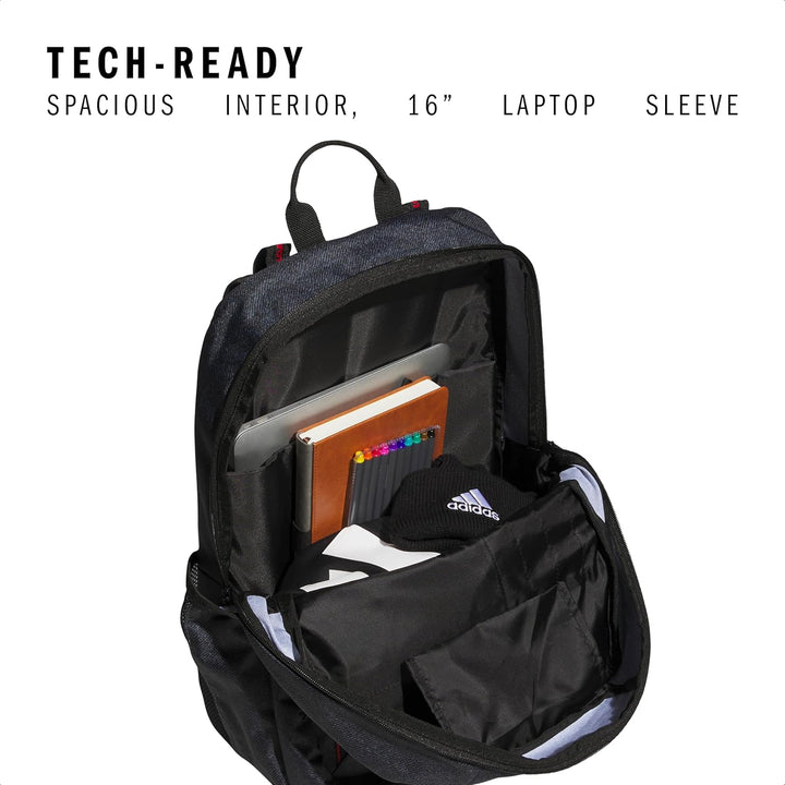 adidas Mochila Excel para hombres y mujeres, bolsa deportiva grande...