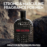 A CENTER Colonia para Hombres Valentine Milano&amp;Very Excited Eau...