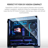 Lian Li Hydroshift II OLED Curved 360 Liquid CPU Cooler - Vía de re...