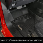 OEDRO Alfombrillas aptas para Chevy Silverado/GMC Sierra 1500 2019-2026