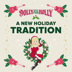 Muñeca de peluche Dolly on the Holly - Muñeca de mantel de Parton de