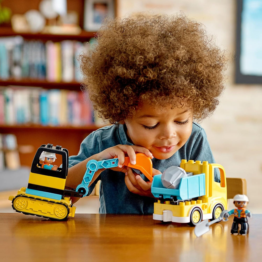 LEGO DUPLO 10931 - Bloques de construcción para niños pequeños, juguetes de construcción de aprendizaje y educación para preescolar, regalo de cumpleaños para niños y niñas de 2 a 3 años