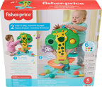 Fisher-Price Juguete de actividad musical de árbol de la selva sentado a