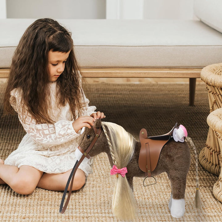 HollyHOME Animal de Peluche Caballo Lindo Poni de Peluche Juguetes...