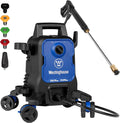 Westinghouse ePX3100 Lavadora eléctrica a presión, 2300 Max PSI 1.76 Max GPM con tecnología antigoteo, tanque de jabón a bordo, varilla de acero estilo profesional, juego de 5 boquillas, para autos